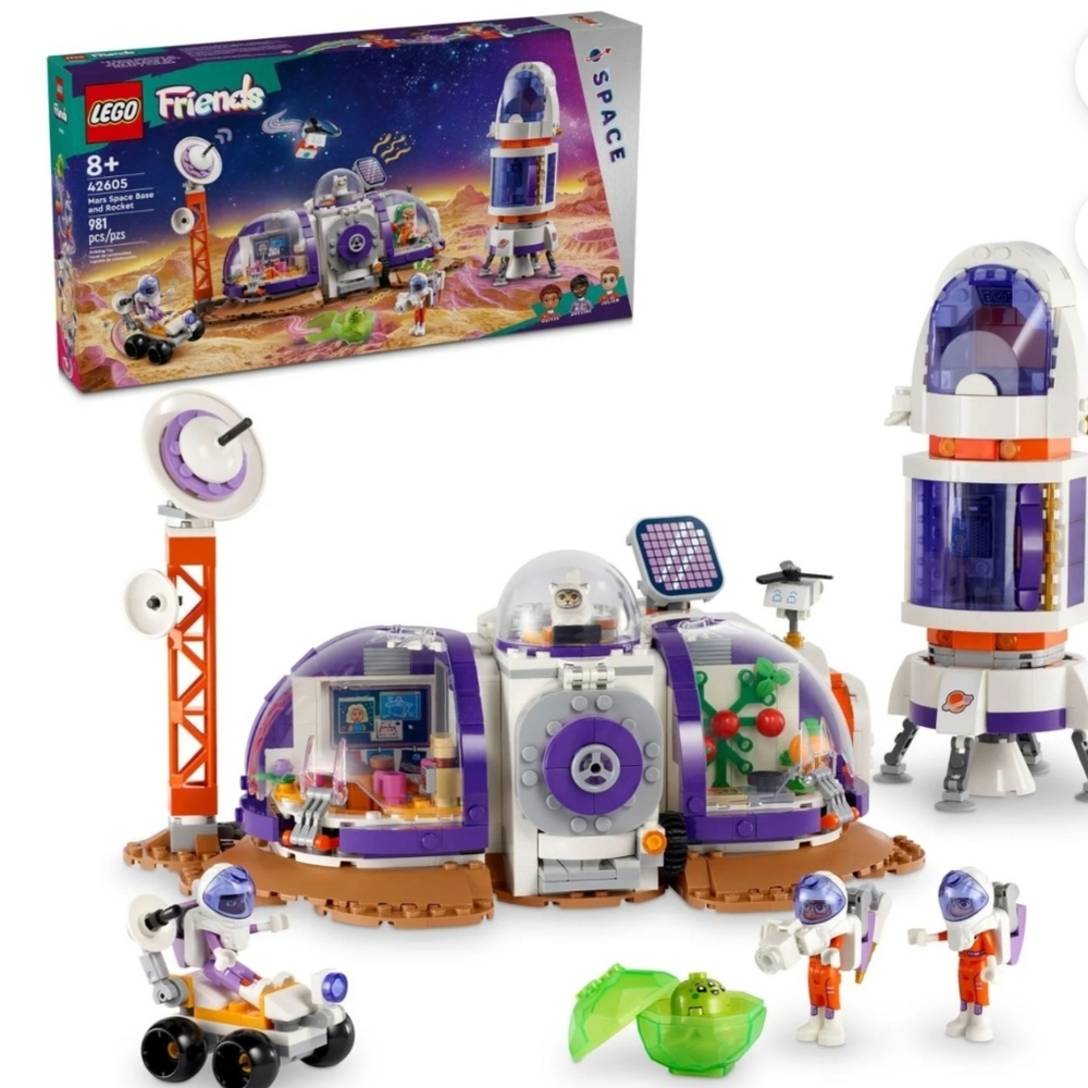 LEGO Friends 42605 Mars Space Base and Rocket New in Box